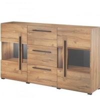 HELVETIA MEBLE WIERUSZÓW - Tulsa Komoda 2D SZKLANE 3SZ ..28