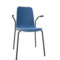NOWY STYL - VAPAA Krzesło Ramowe FRAME CHAIR 4L W HB | Sklejka Laminowana | Podłokietniki | Wysokie oparcie