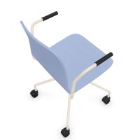 NOWY STYL - VAPAA Krzesło Ramowe FRAME CHAIR 4S W | Sklejka bukowa / Bejcowana / Laminowana | Podłokietniki