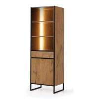 NEW ELEGANCE - NEW ELEGANCE LOFT Witryna 2D1S (Led) LFWI-2D1S