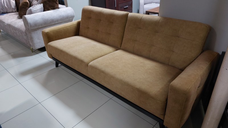 Sweet Sit - NOVA Sofa 3F | Z funkcją spania i pojemnikiem | Tkanina Zoya 13 | DOSTĘPNA OD RĘKI