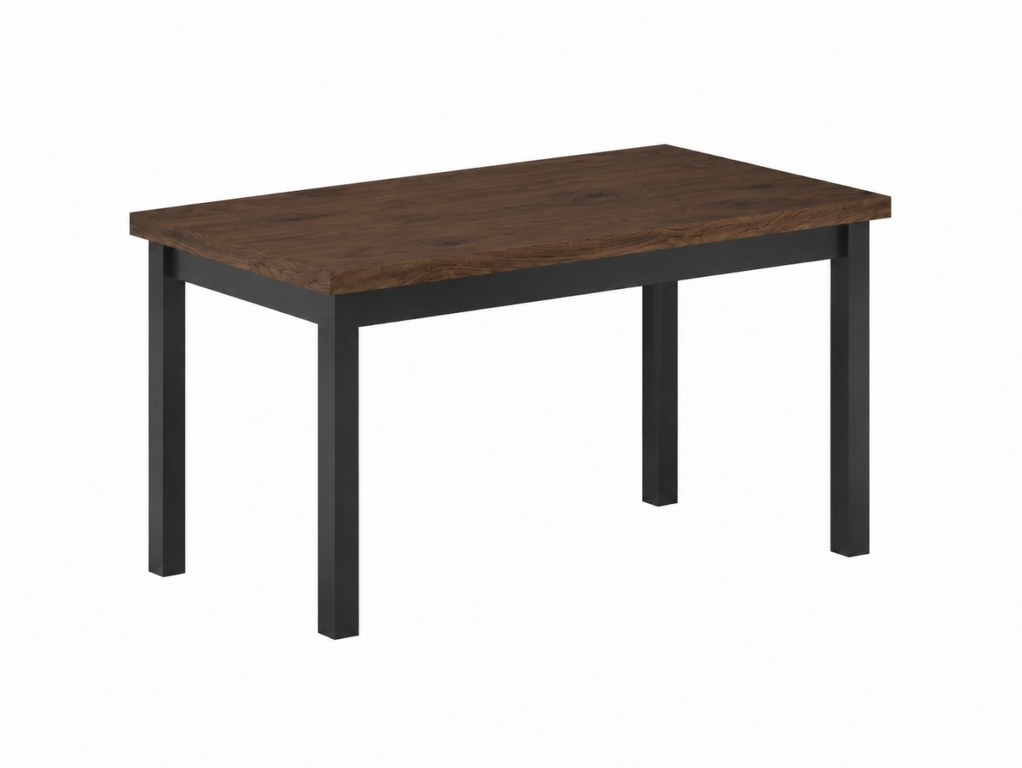 FURNITEX - ST23-FX Stół | orzech Elegant + czarny | 68x120