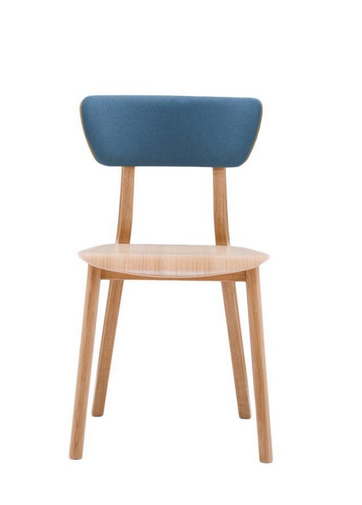 PAGED - LOF Krzesło A-4234 | Siedzisko twarde | Oparcie tapicerowane | Buk | Kont.