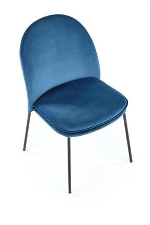 HALMAR - K443 Krzesło | Granatowy