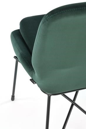 HALMAR - K454 Krzesło | Ciemny zielony | z PL