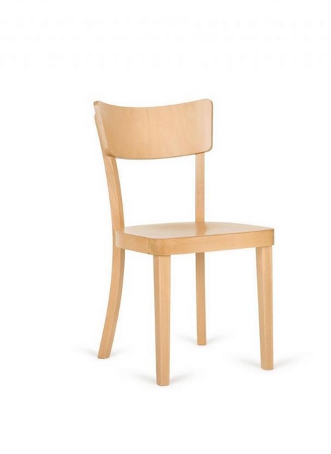 PAGED - A-5550 Krzesło | Siedzisko tapicerowane | Buk