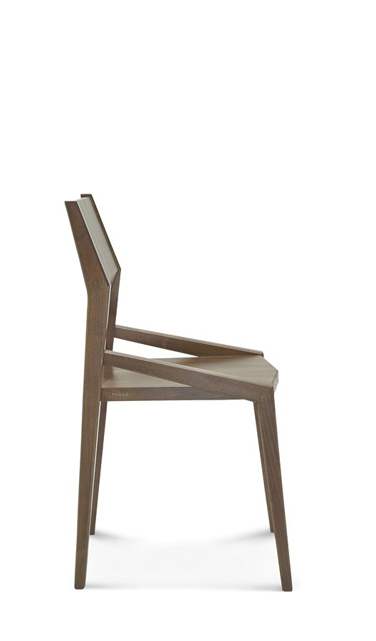 FAMEG - ARCOS Krzesło A-1403 dąb | siedzisko twarde