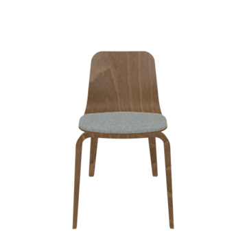 FAMEG - HIPS Krzesło A-1802 dąb | siedzisko tapicerowane