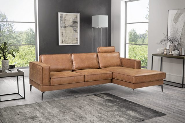 AEK - ROMA NAROŻNIK BEZ FUNKCJI SPANIA ( sofa 2- os z podłokietnikiem + longchair ) sofa z podłokietnikiem lewym + długi fotel
