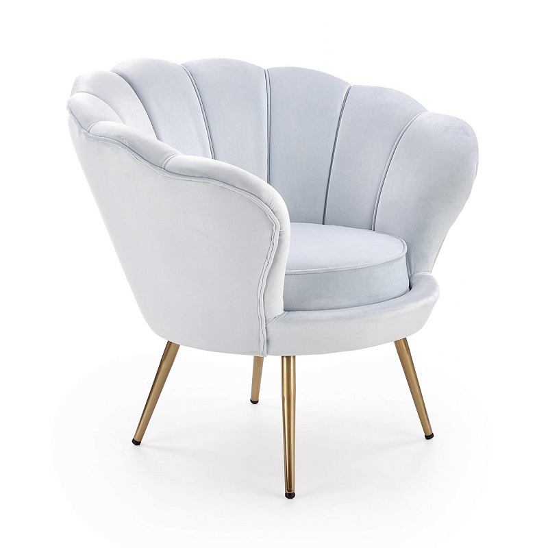 HALMAR - AMORINO Fotel | jasno niebieski