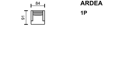 Meblomak - ARDEA Fotel 1P z pojemnikiem