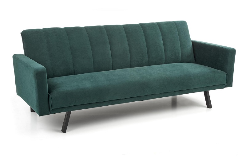 HALMAR - ARMANDO Sofa rozkładana | ciemny zielony