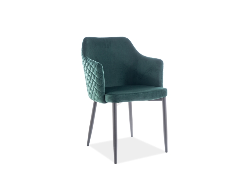 SIGNAL - ASTOR Velvet Krzesło | Tkanina | Zielony Bluvel 78
