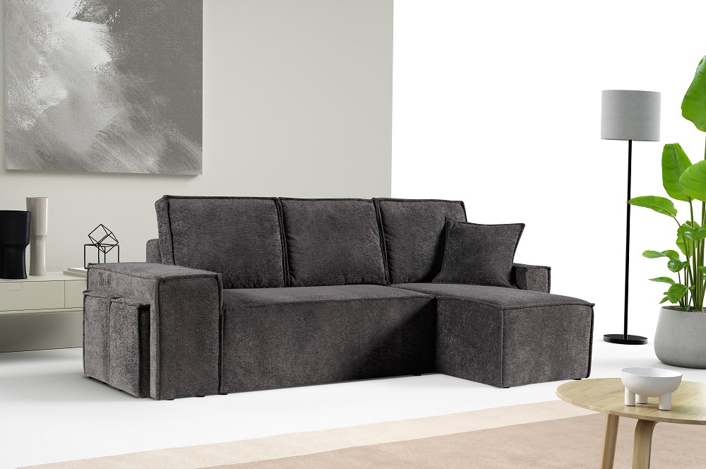 LINNEO - COLINS Narożnik z pufami