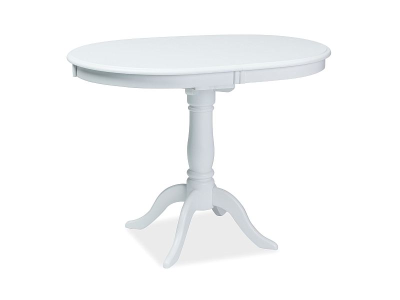 SIGNAL - DELLO Stół 100-129x70cm | Biały