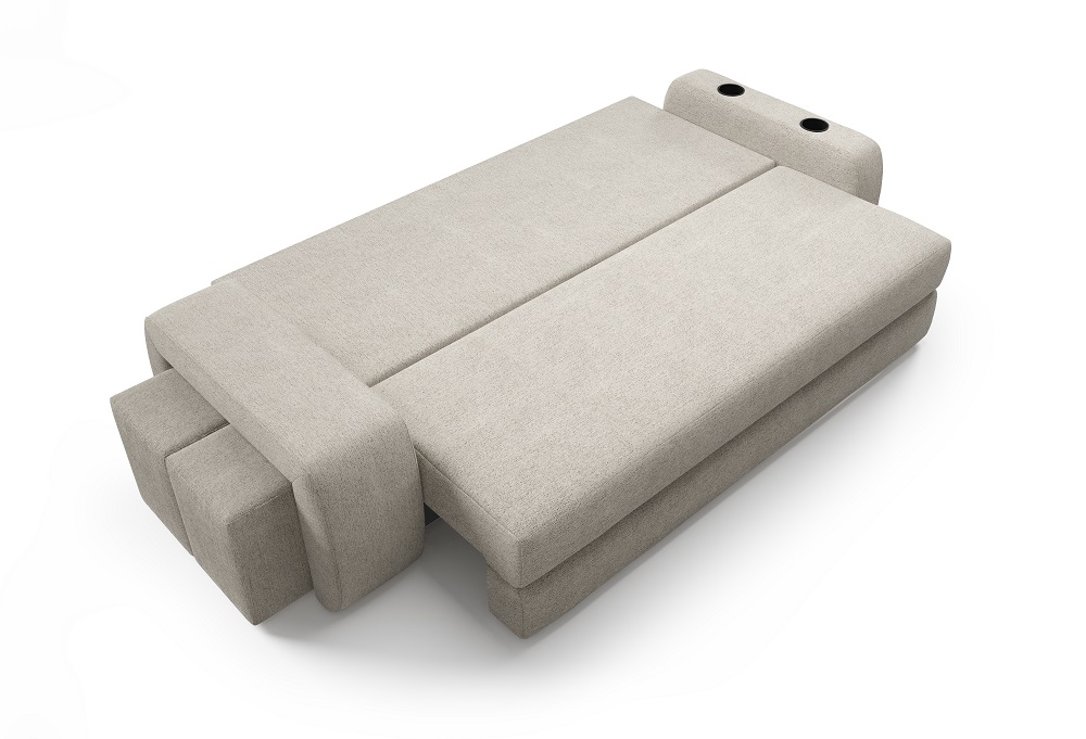 LINNEO - ENES Kanapa z pufami