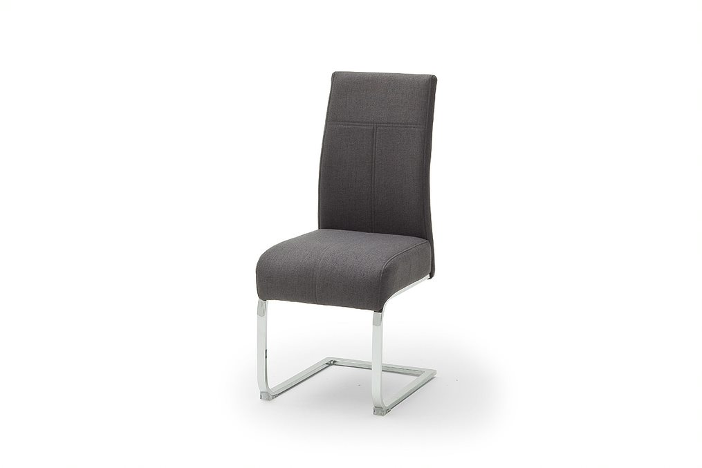 MC AKCENT - FOSHAN Krzesło z uchwytem tylnym | Tkanina Aqua antracyt | FOSC70AN