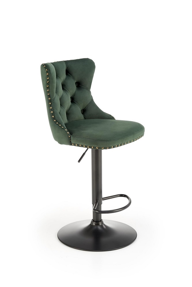 HALMAR - H-117 Krzesło barowe | c.zielony