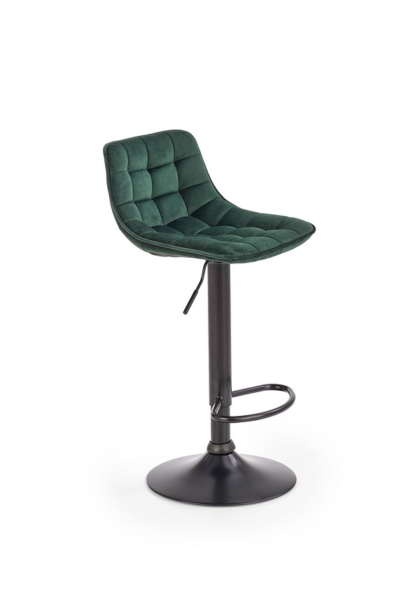 HALMAR - H-95 Krzesło barowe | ciemny zielony