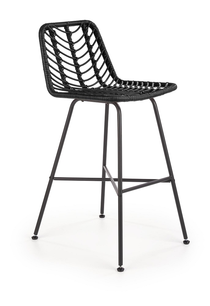 HALMAR - H-97 Krzesło barowe | czarny