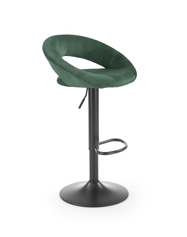 HALMAR - H-102 Krzesło barowe | ciemny zielony