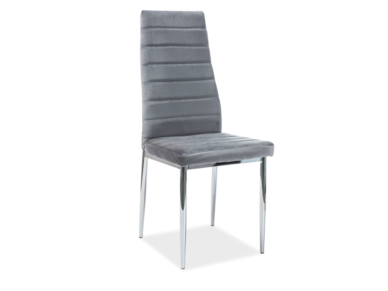 SIGNAL - H-261 Velvet Krzesło | Tkanina | Szary Bluvel 14
