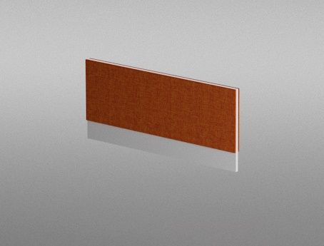BIURO SERWIS - INTELLI Przegroda do biurka I-810 | Panel Płytowy Tapicerowany | L=100 cm