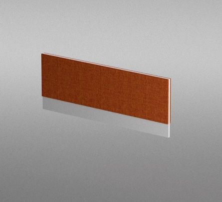 BIURO SERWIS - INTELLI Przegroda do biurka I-812 | Panel Płytowy Tapicerowany | L=120 cm
