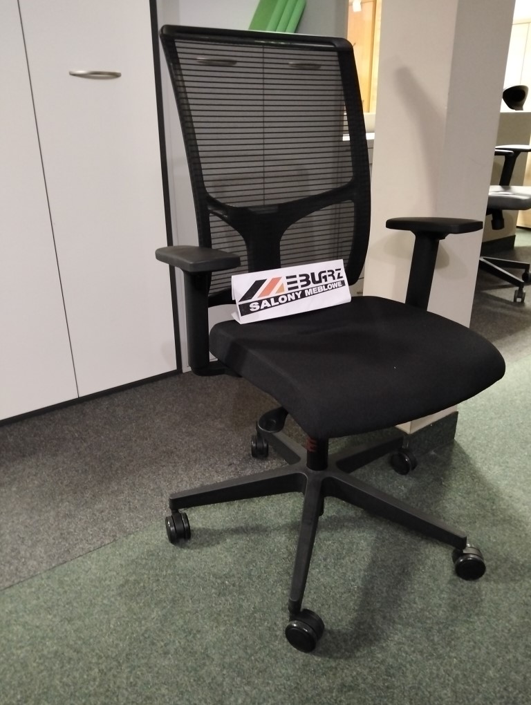 NOWY STYL - VOSTO Fotel Obrotowy SWIVEL CHAIR MESH | Oparcie Siatkowe | Tapicerka I Grupa Sempre SM01 | DOSTĘPNY OD RĘKI