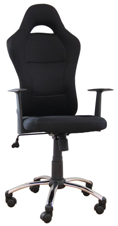 FURNITEX - QZY-1109C Fotel obrotowy | Czarny