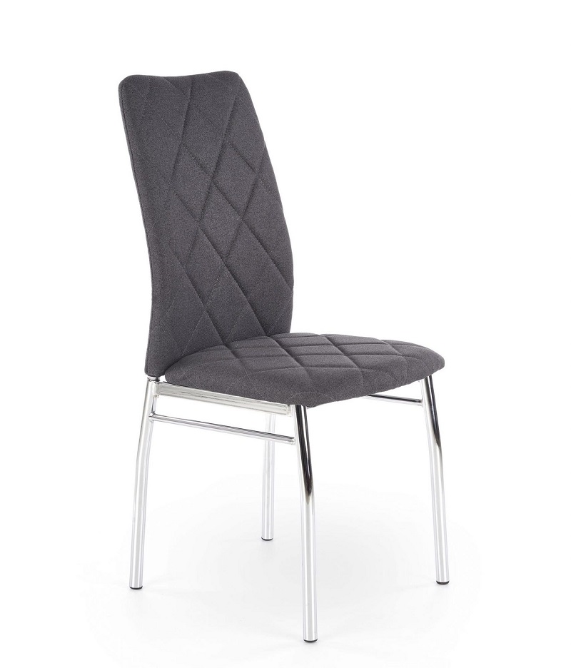 HALMAR - K309 Krzesło | Ciemny popiel