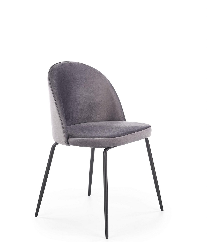 HALMAR - K314 Krzesło | Popielaty