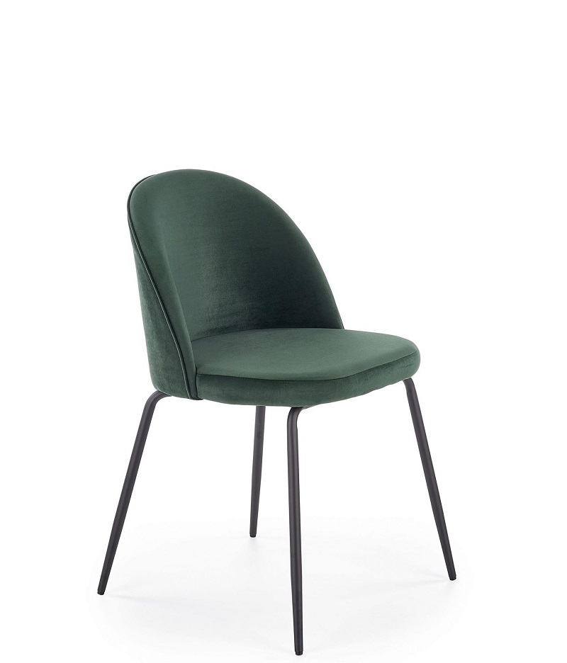 HALMAR - K314 Krzesło | Ciemny zielony