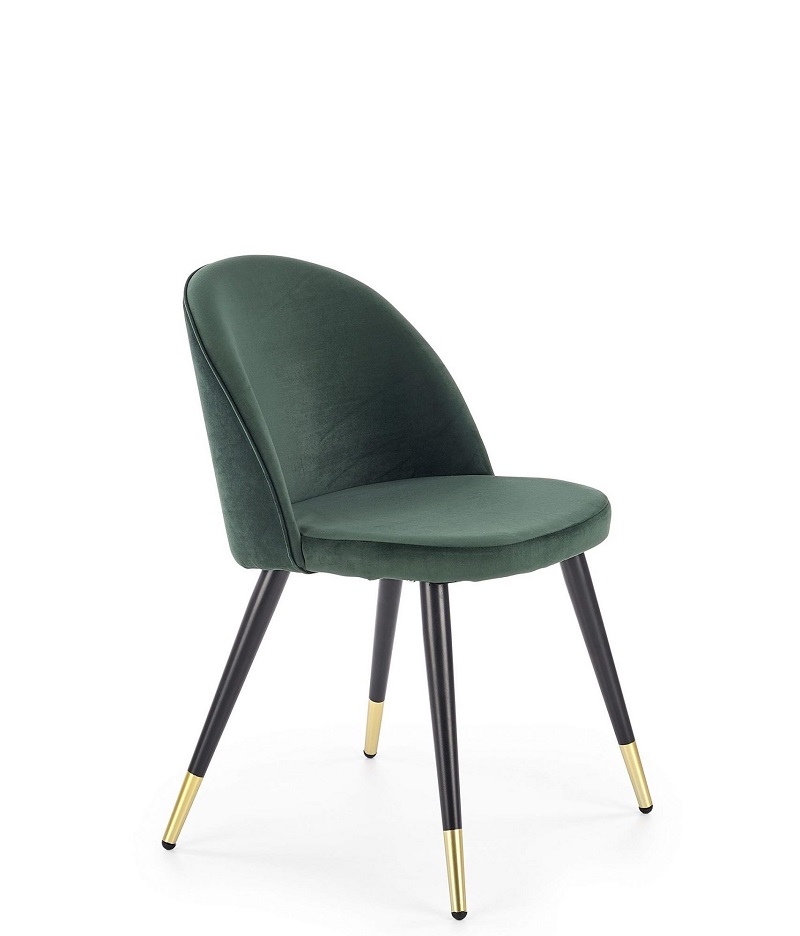 HALMAR - K315 Krzesło | Ciemny zielony