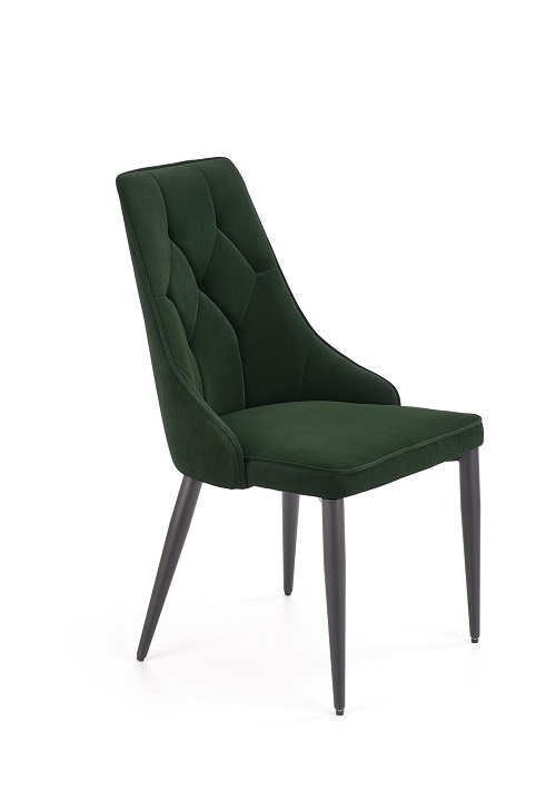 HALMAR - K365 Krzesło | Ciemny zielony