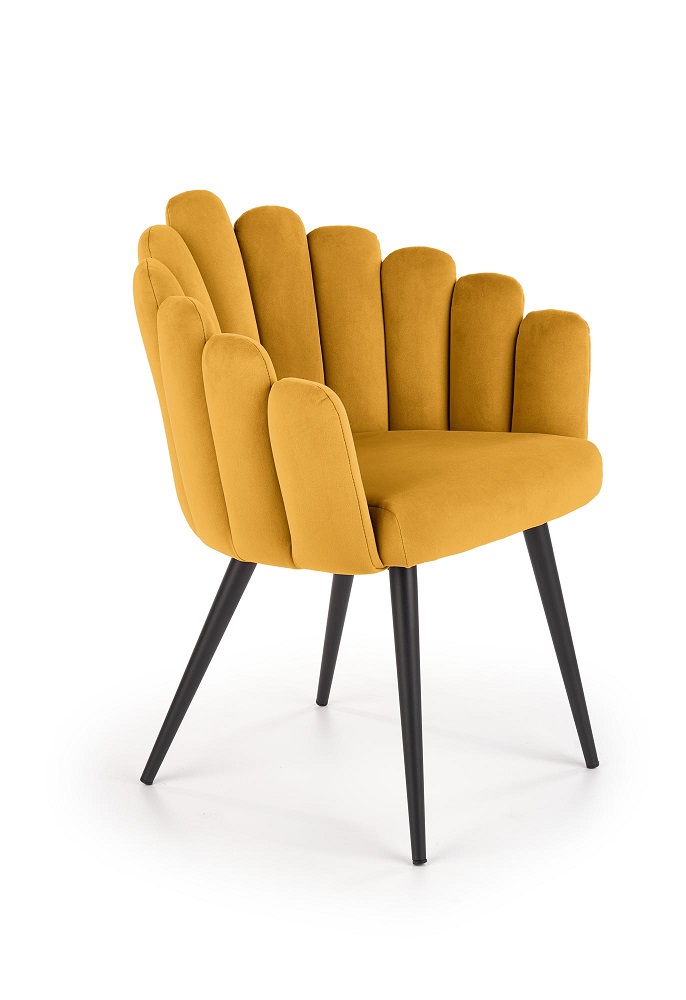 HALMAR - K410 Krzesło | musztardowy