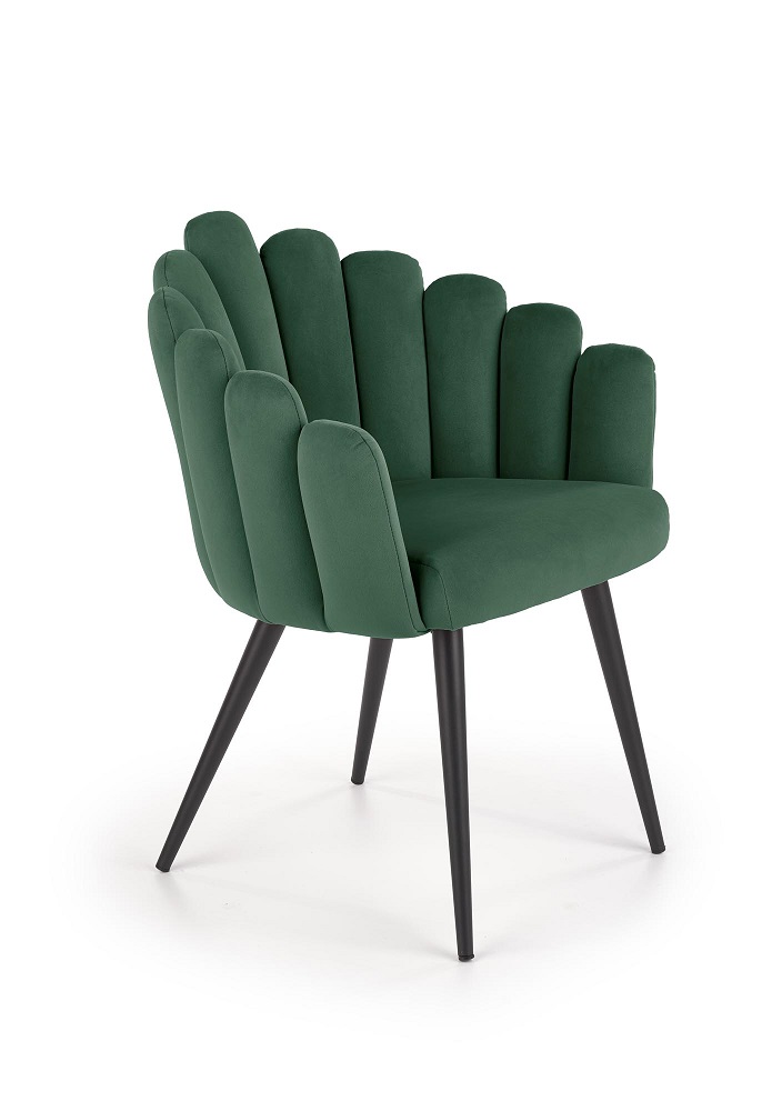 HALMAR - K410 Krzesło | ciemny zielony