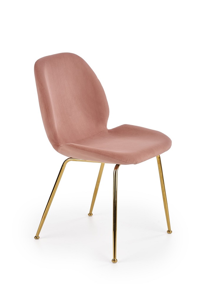 HALMAR - K381 Krzesło | różowy