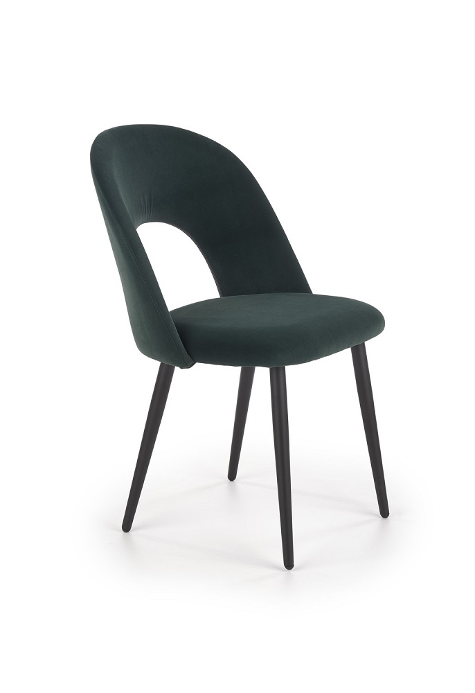 HALMAR - K384 Krzesło | ciemny zielony