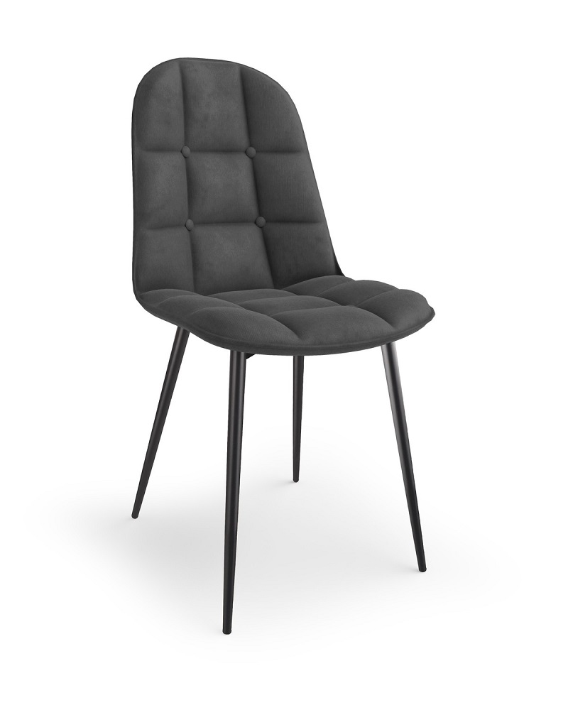 HALMAR - K417 Krzesło | popielaty
