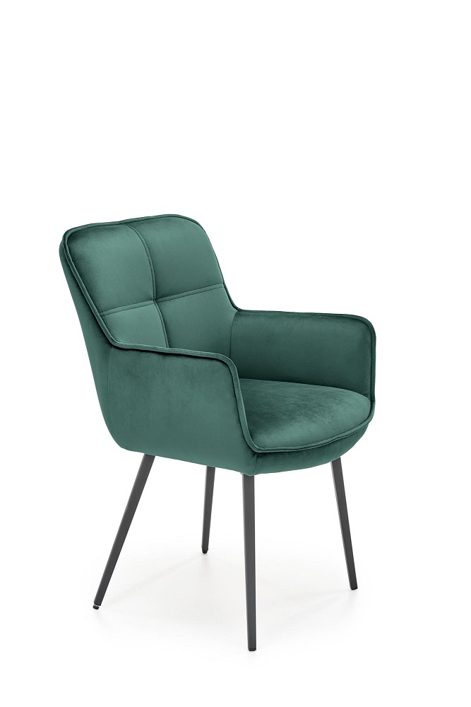 HALMAR - K463 Krzesło | ciemny zielony