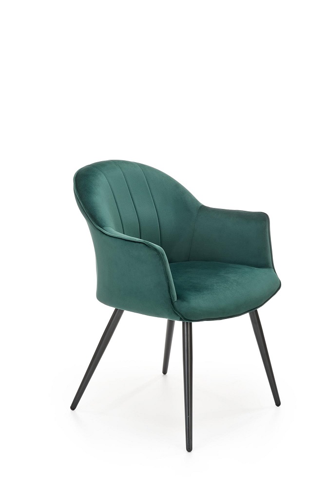 HALMAR - K468 Krzesło | ciemny zielony