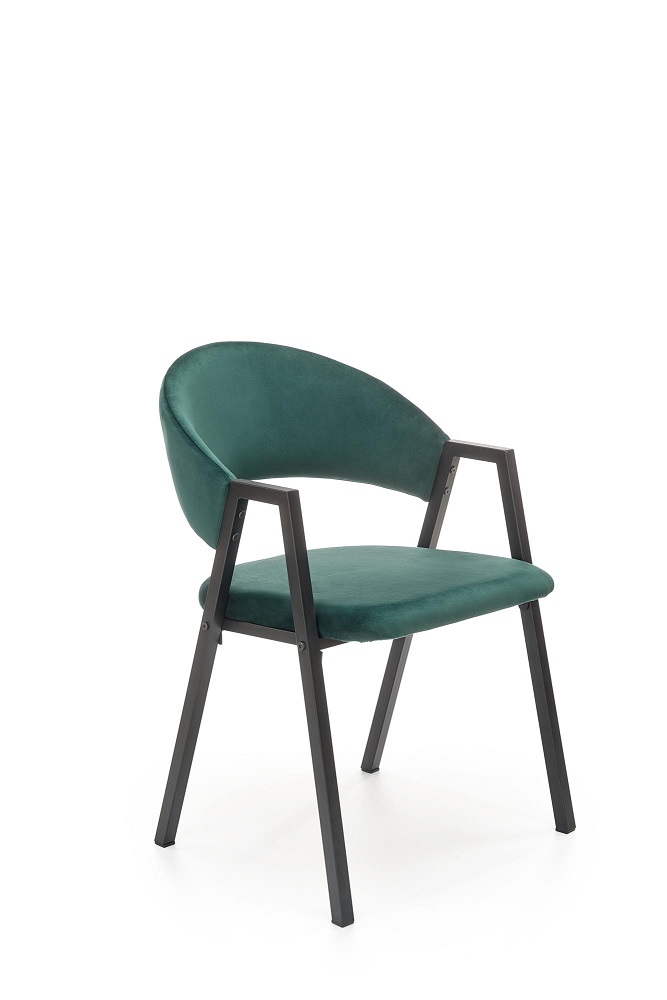 HALMAR - K473 Krzesło | ciemny zielony