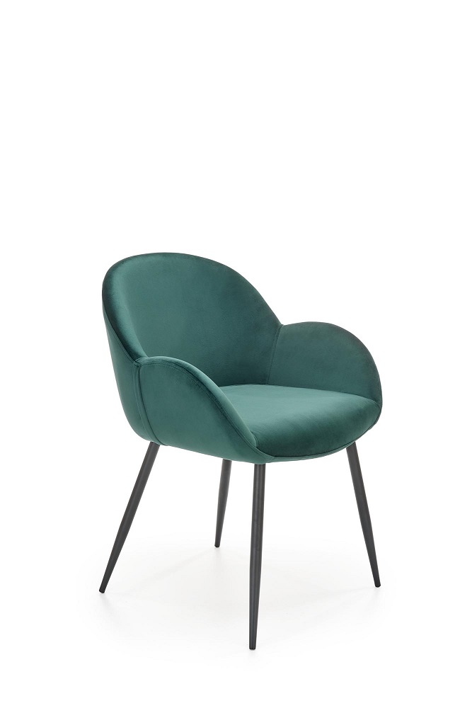 HALMAR - K480 Krzesło | ciemny zielony