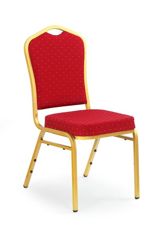HALMAR - Krzesło K66 bordowy