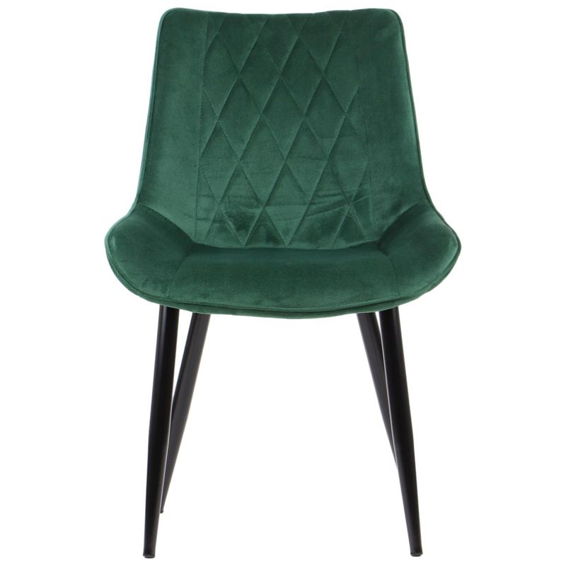 STEMA - Krzesło HTS-6020 | Zielone | Nogi czarne