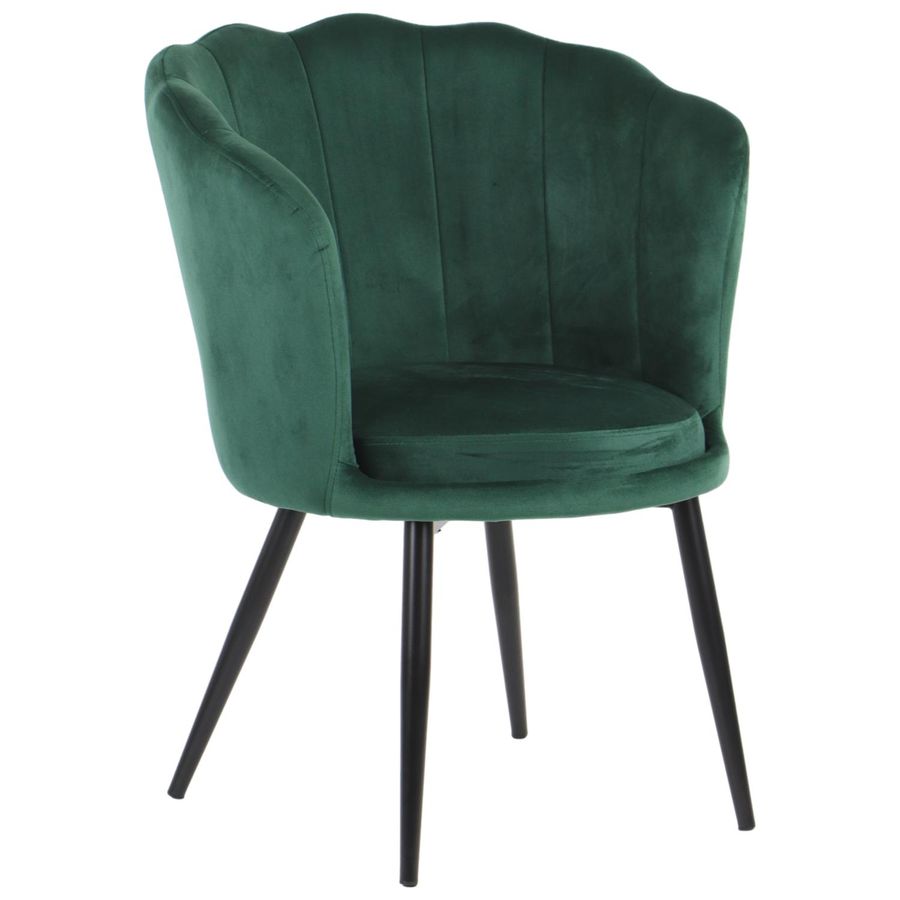STEMA - Krzesło HTS-D41A | Ciemny zielony | Nogi czarne