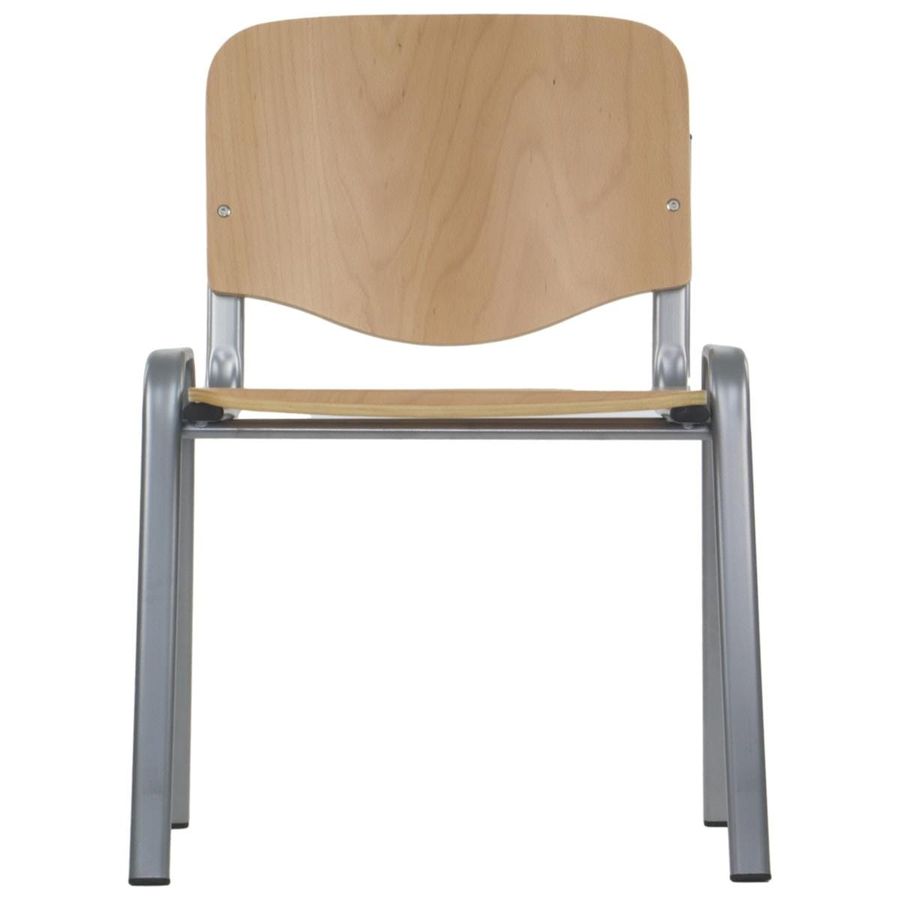 STEMA - Krzesło TDC-07 | Buk | Stelaż aluminium