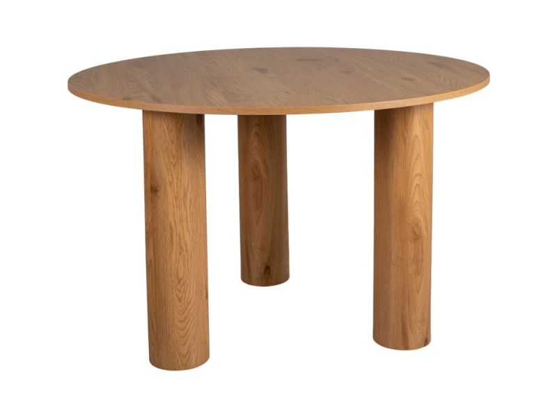 SIGNAL - MONTANA Stoł fi 120cm | Dąb