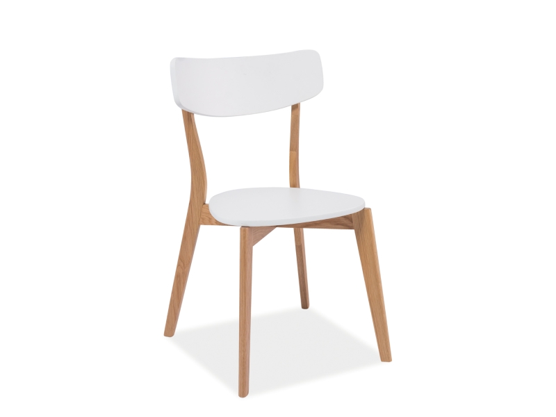 SIGNAL - MOSSO Krzesło | Biały